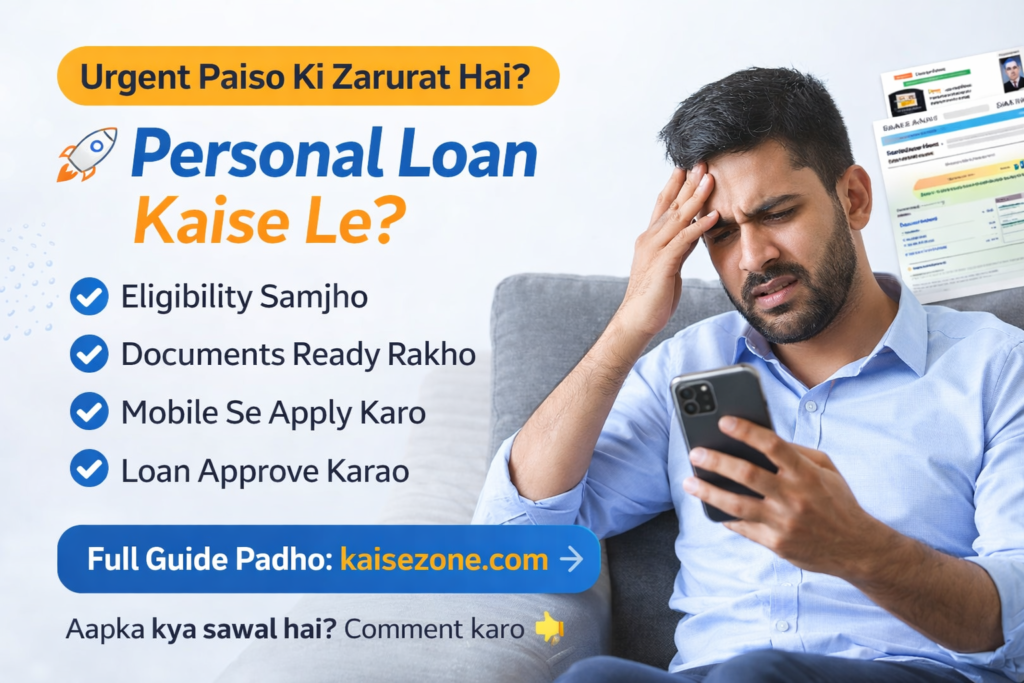 personal loan kaise le mobile se apply guide