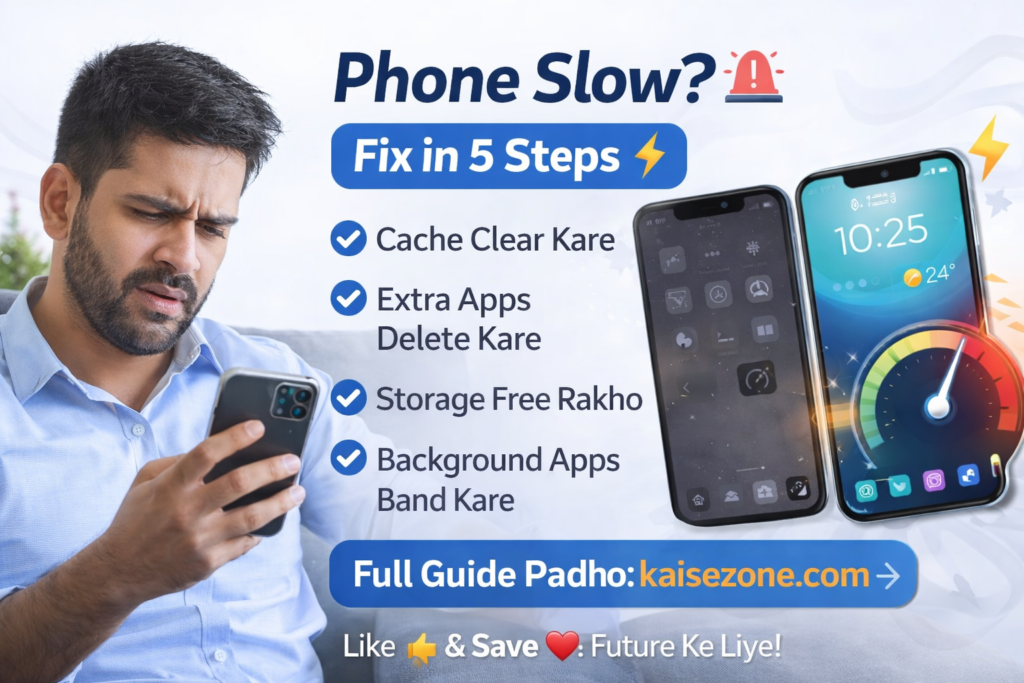 mobile fast kaise kare slow phone fix tips