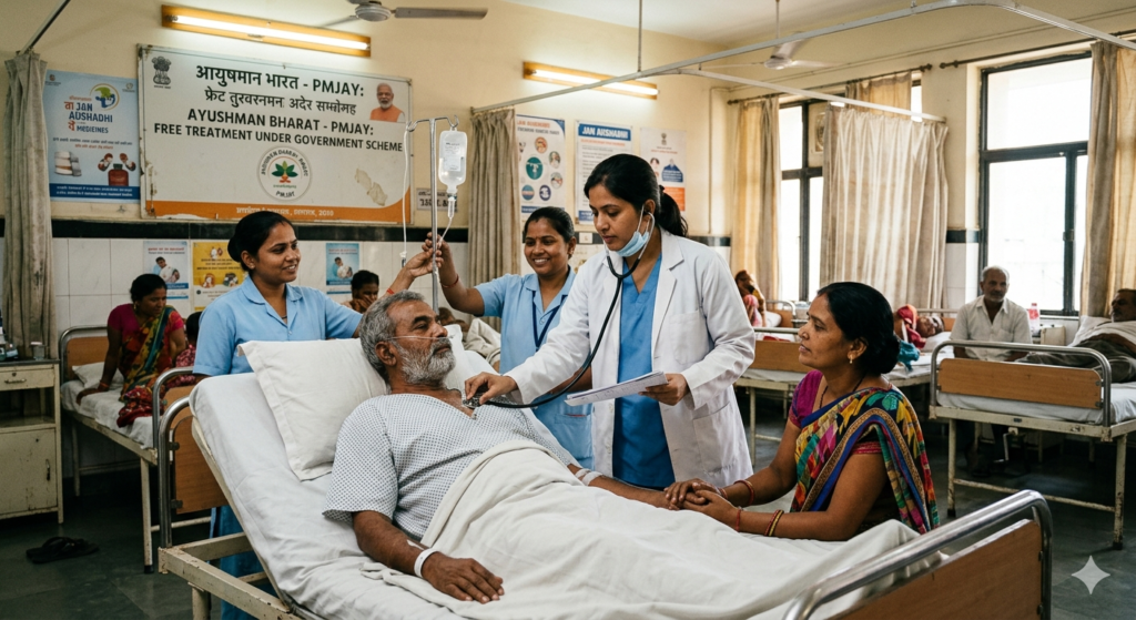 free treatment ayushman bharat
