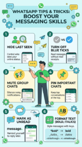whatsapp tricks infographic 2026